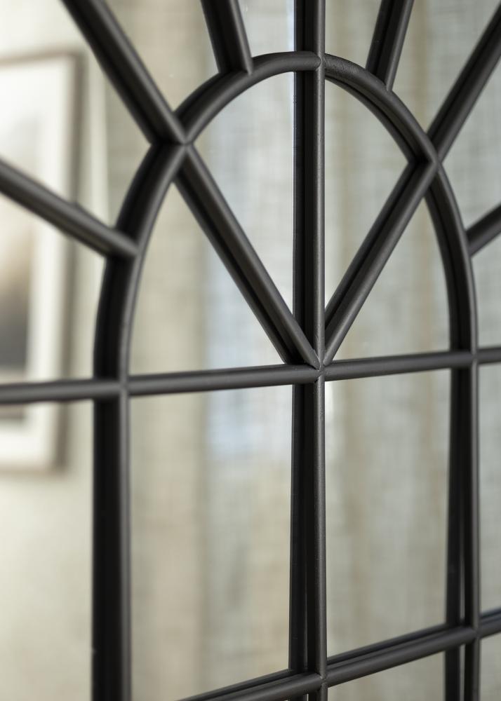 Peili Window Tall Dome Musta 103x180 cm