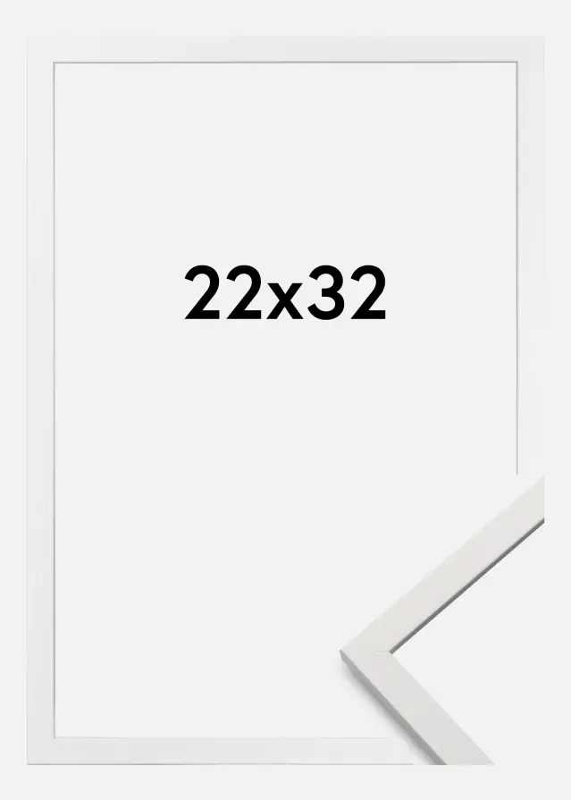 Kehys Edsbyn Akryylilasi Valkoinen 22x32 cm