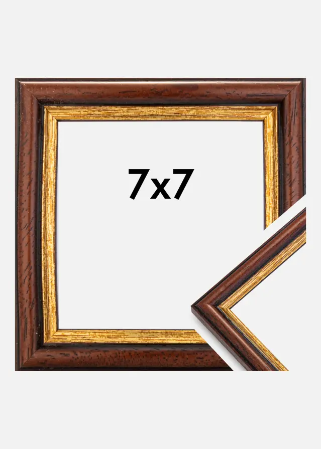 Kehys Horndal Ruskea 7x7 cm