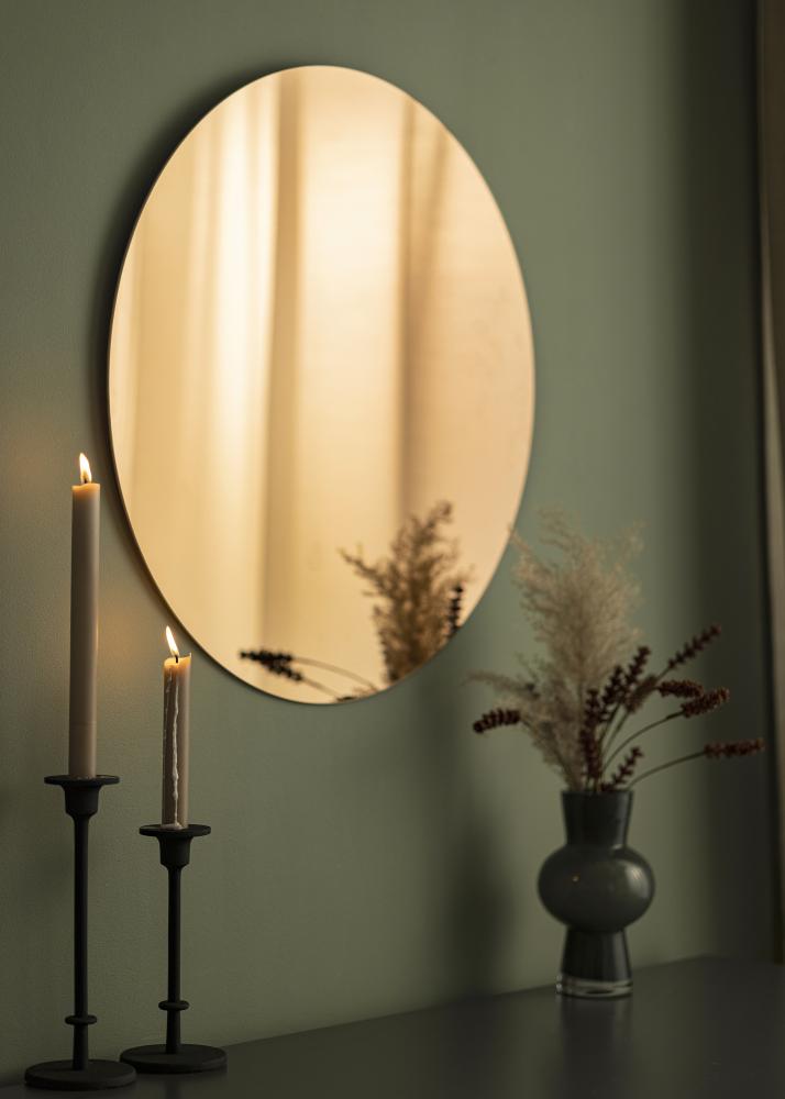 KAILA Pyöreä Peili Rose Gold 60 cm Ø