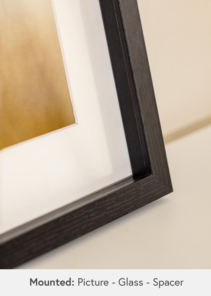 BGA Laatikkokehys Akryylilasi Musta 29,7x42 cm (A3)