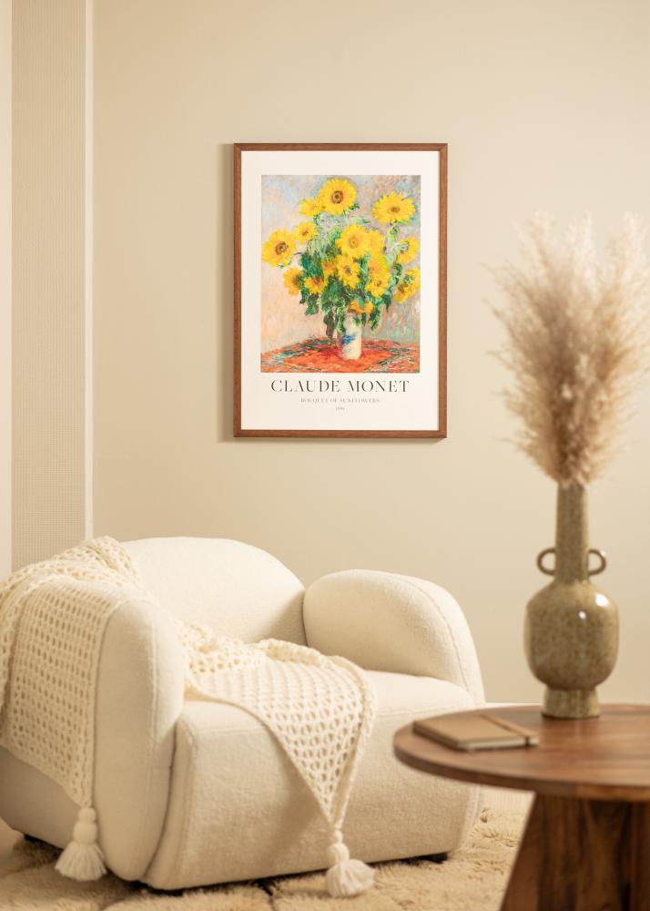 Kehys Hermes Akryylilasi Tiikki 40x60 cm