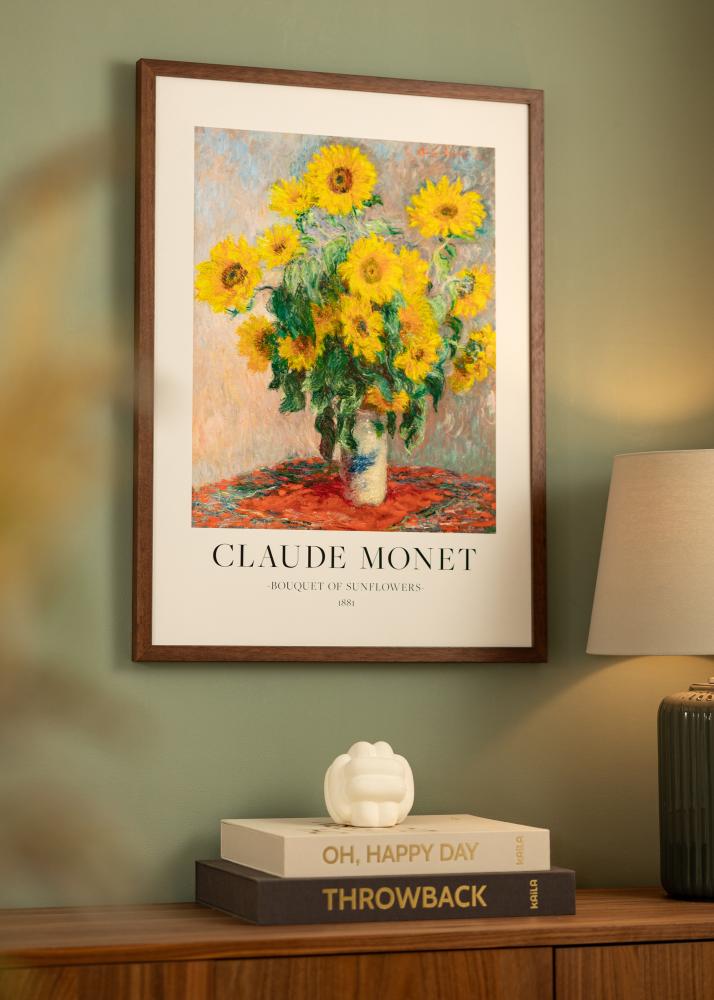 Kehys Hermes Akryylilasi Tiikki 40x60 cm