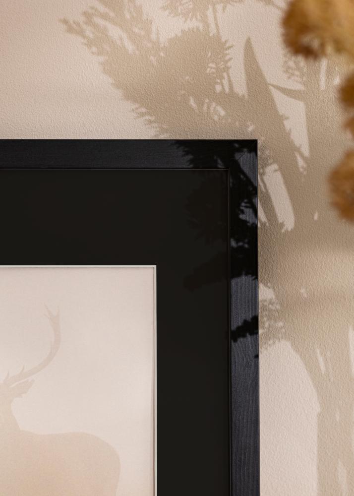 Kehys Stilren Musta 20x30 cm - Paspatuuri Musta 15x21 cm