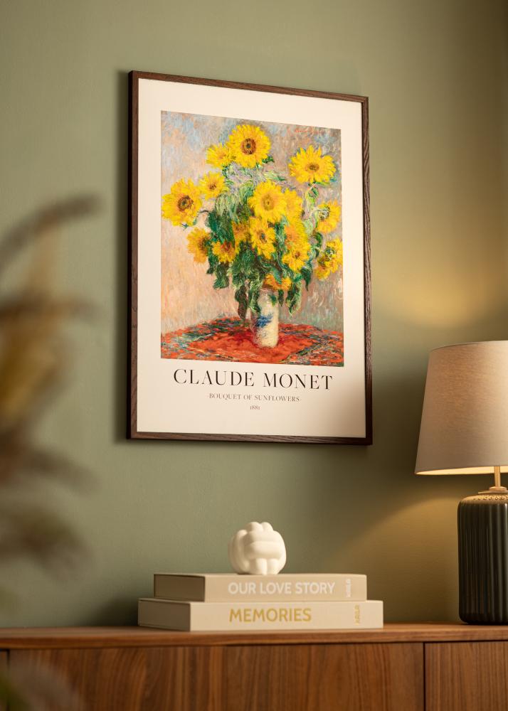 Massive Oak Akryylilasi Dark Painted 70x100 cm