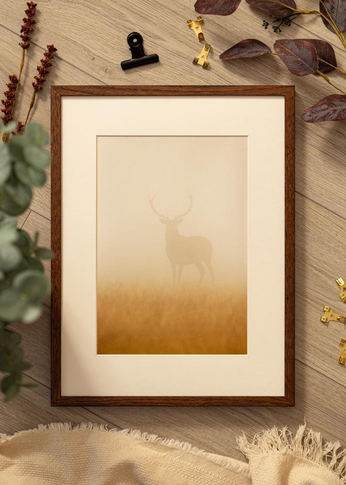 Massive Oak Akryylilasi Dark Painted 70x100 cm