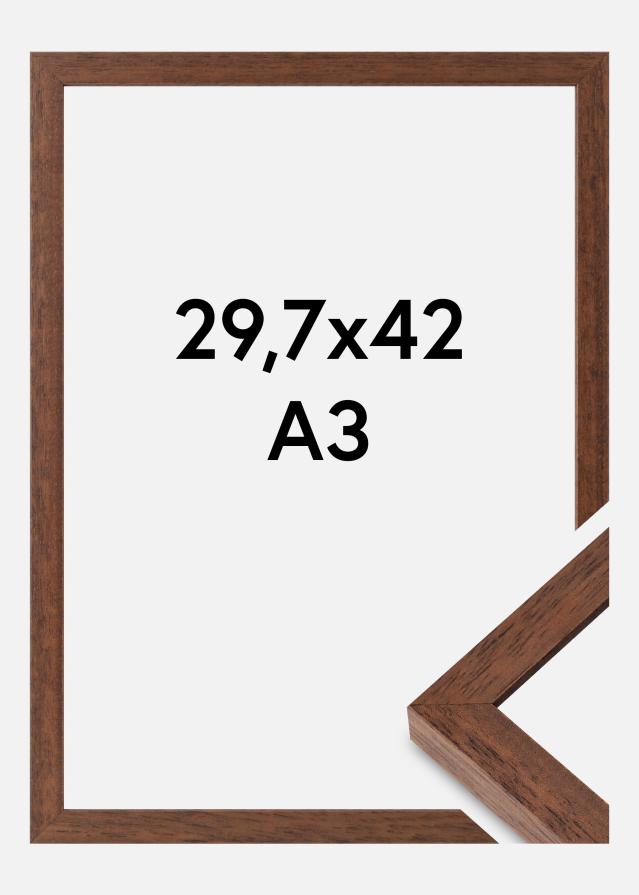 Kehys Hermes Akryylilasi Tiikki 29,7x42 cm (A3)