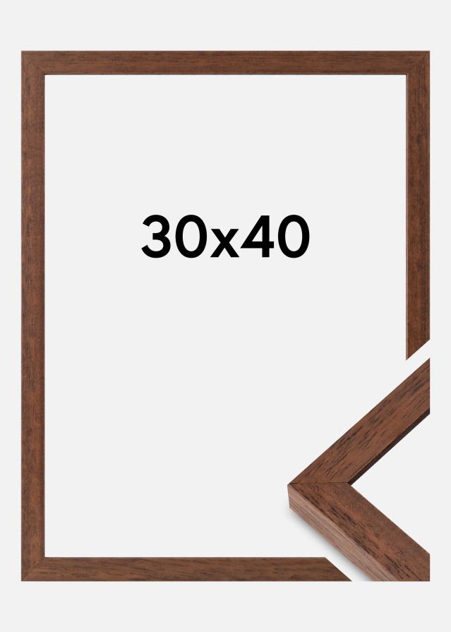 Kehys Hermes Akryylilasi Tiikki 30x40 cm