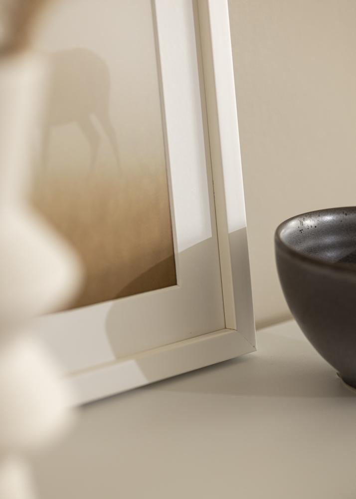 Kehys Exklusiv Valkoinen 60x80 cm