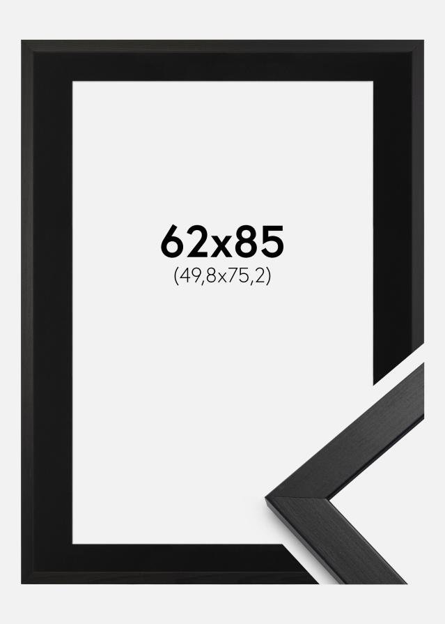 Kehys Stilren Musta 62x85 cm - Paspatuuri Musta 20x30 tuumaa