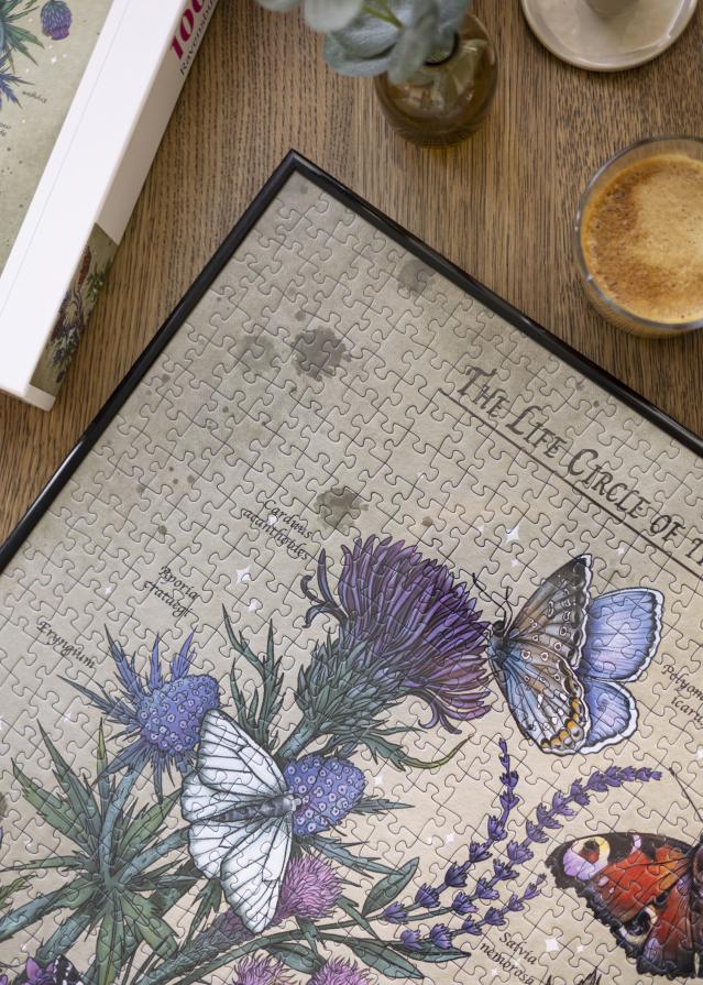 Palapelikehys Musta 50x66,5 cm