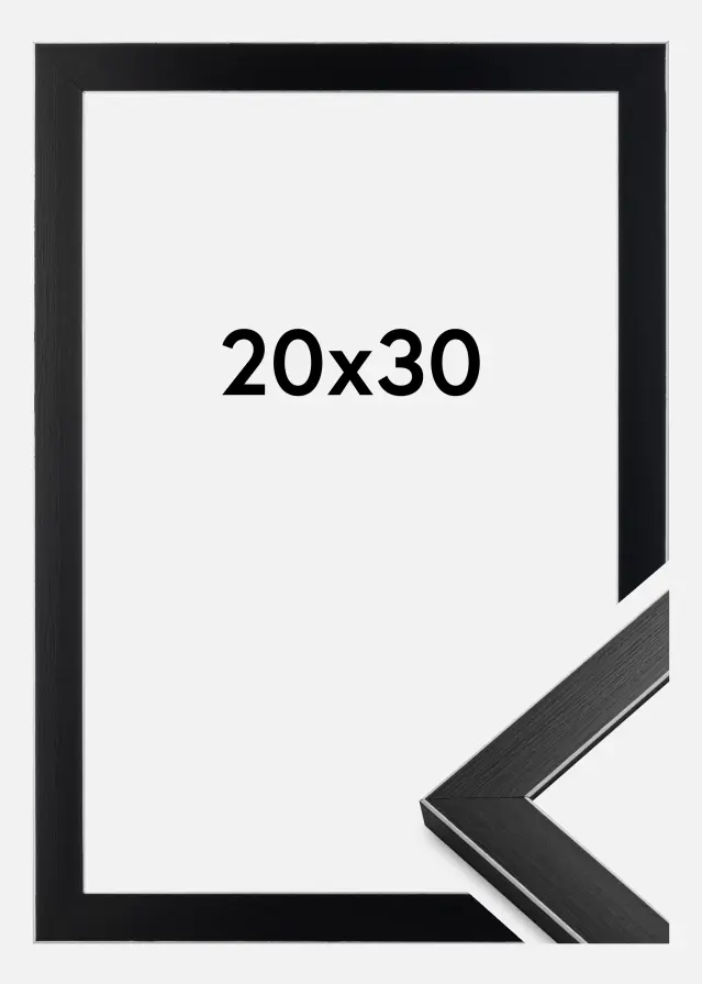 Kehys New York Musta 20x30 cm