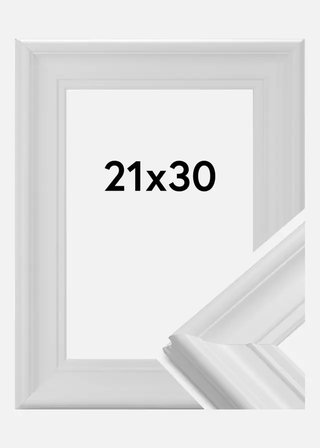 Kehys Mora Premium Valkoinen 21x30 cm