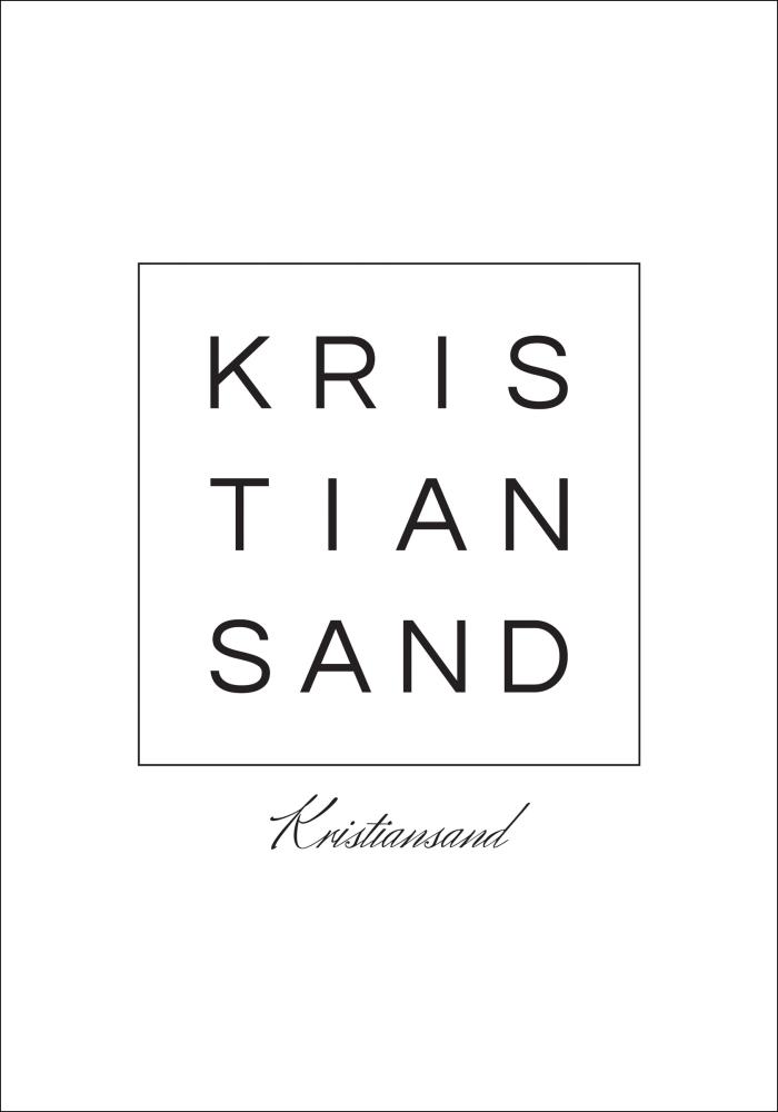 Kristiansand - Posteri Juliste