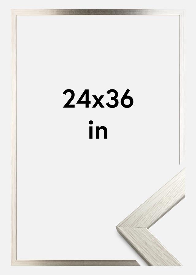 Kehys Silver Wood 24x36 inches (60,94x91,44 cm)