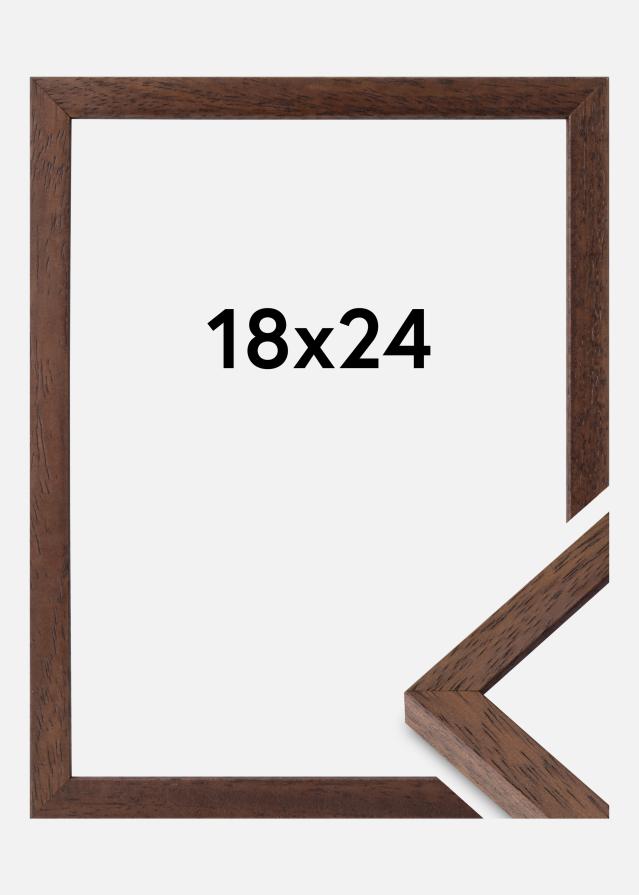 Kehys Ares Akryylilasi Tiikki 18x24 cm