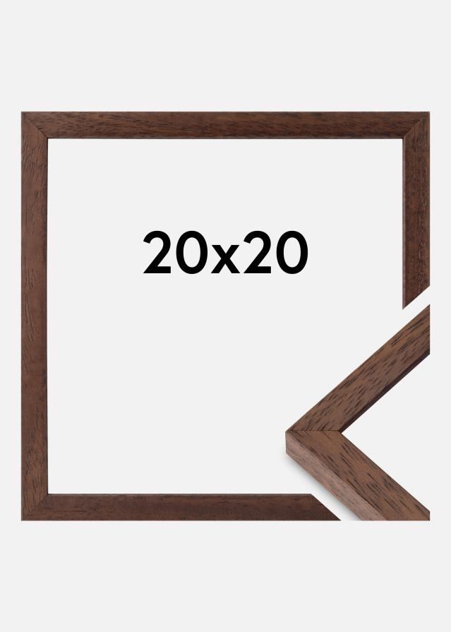 Kehys Ares Akryylilasi Tiikki 20x20 cm