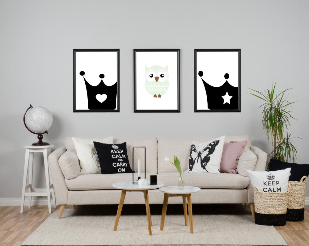 Prinsessakruunu - Musta