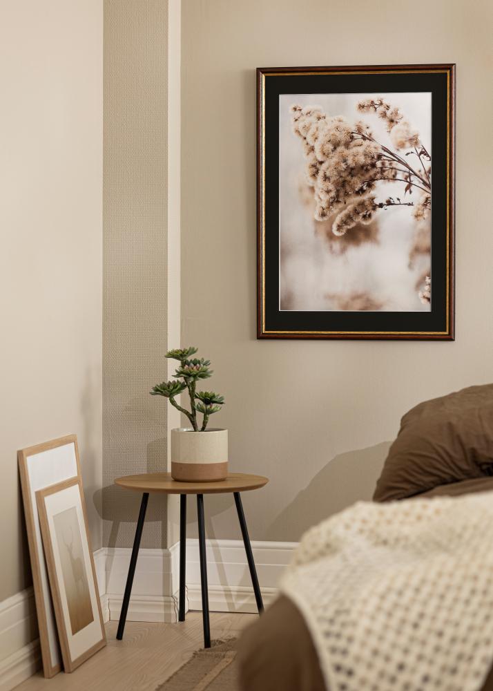 Kehys Siljan Ruskea 40x50 cm - Paspatuuri Musta 27x35 cm