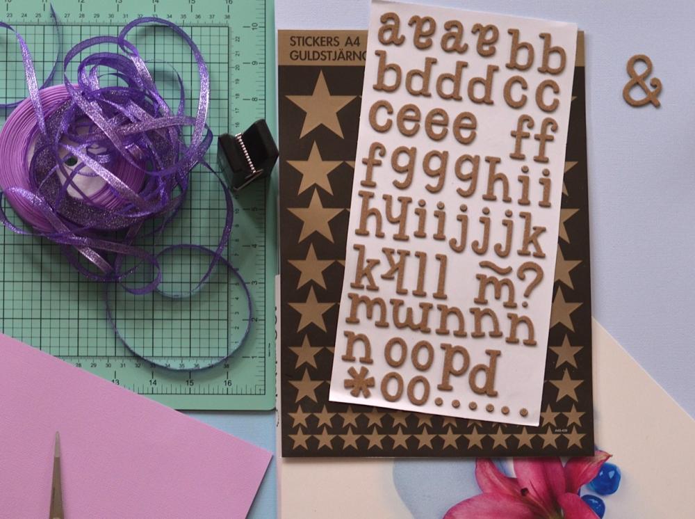 Stickers Kullanväriset tähdet