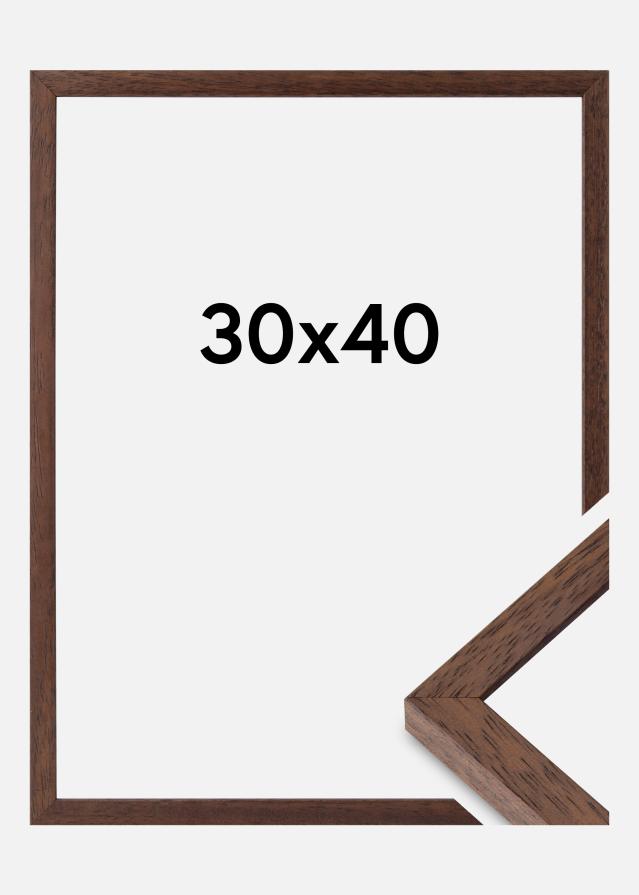 Kehys Ares Akryylilasi Tiikki 30x40 cm