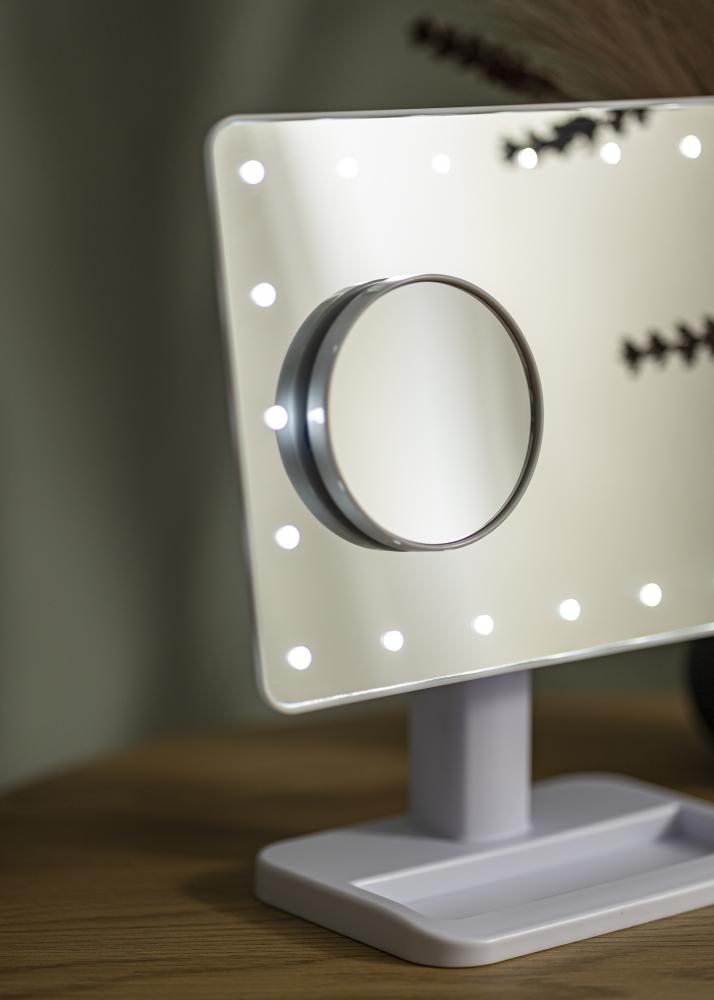 KAILA Meikkipeili Foot Valkoinen 18x30 cm