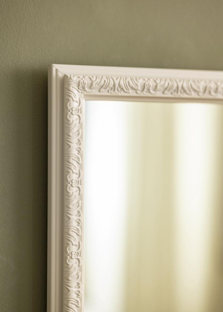 Peili Nostalgia Valkoinen 75x105 cm