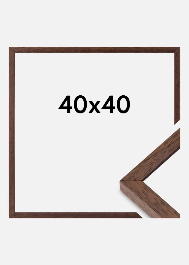 Kehys Ares Akryylilasi Tiikki 40x40 cm