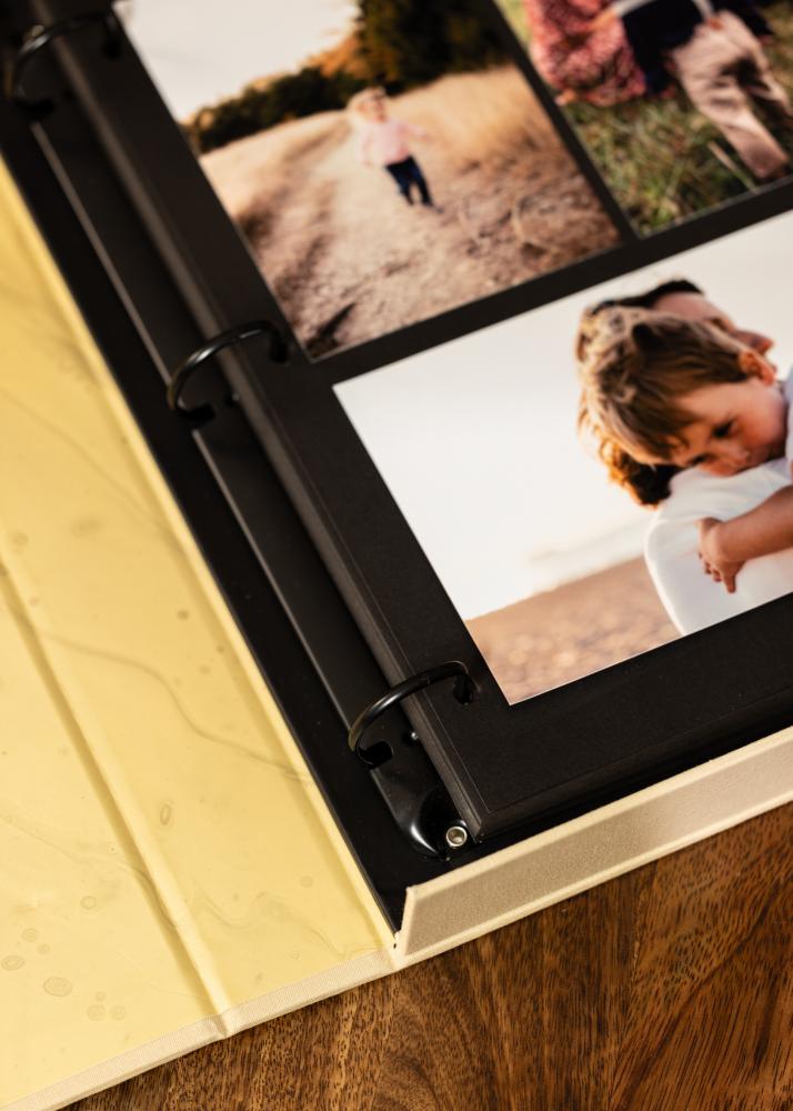 KAILA XOXO Nude - Coffee Table Photo Album (60 Mustaa sivua / 30 lehteä)