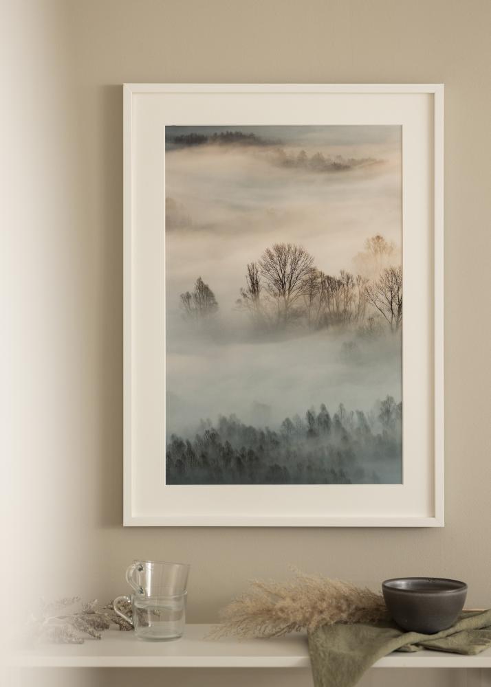 Kehys Exklusiv Valkoinen 60x80 cm