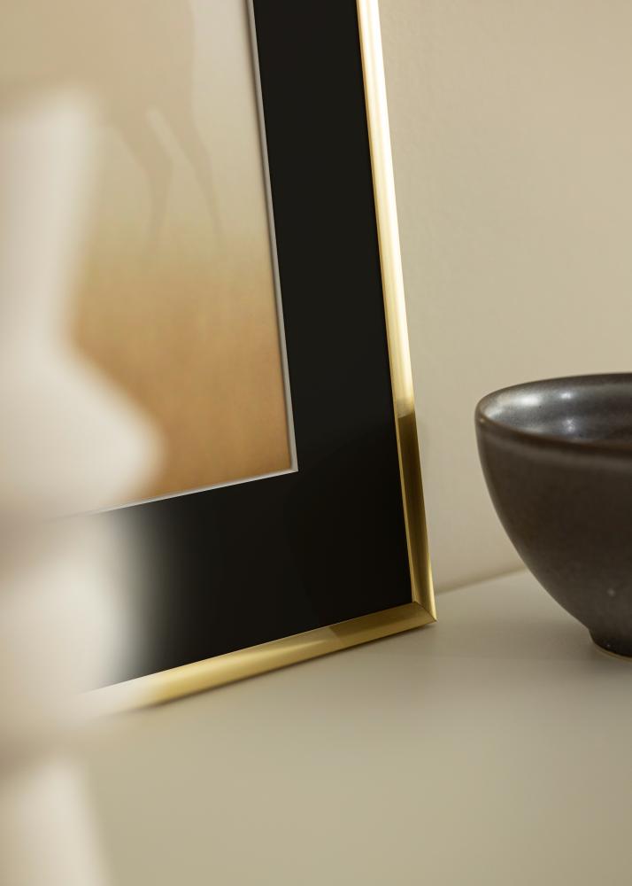 Kehys New Lifestyle Kulta 30x40 cm - Paspatuuri Musta 21x29,7 cm (A4)