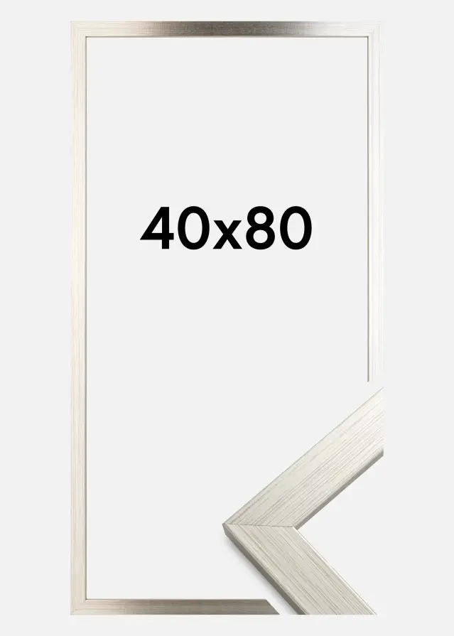 Kehys Silver Wood Akryylilasi 40x80 cm