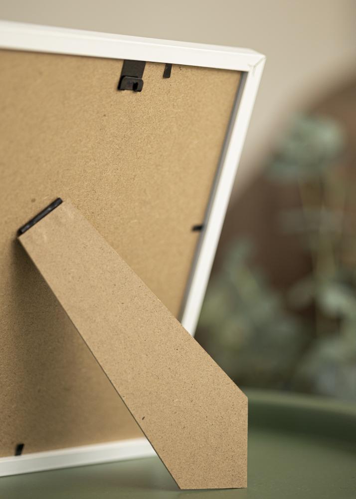 Kehys Trendy Valkoinen 20x25 cm - Passepartout Musta 15x20 cm