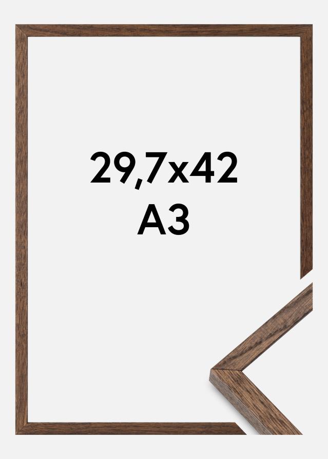 Massive Oak Akryylilasi Dark Painted 29,7x42 cm (A3)