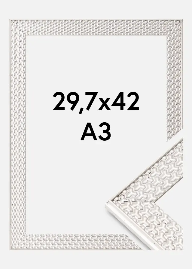 Kehys Grace Akryylilasi Hopea 29,7x42 cm (A3)