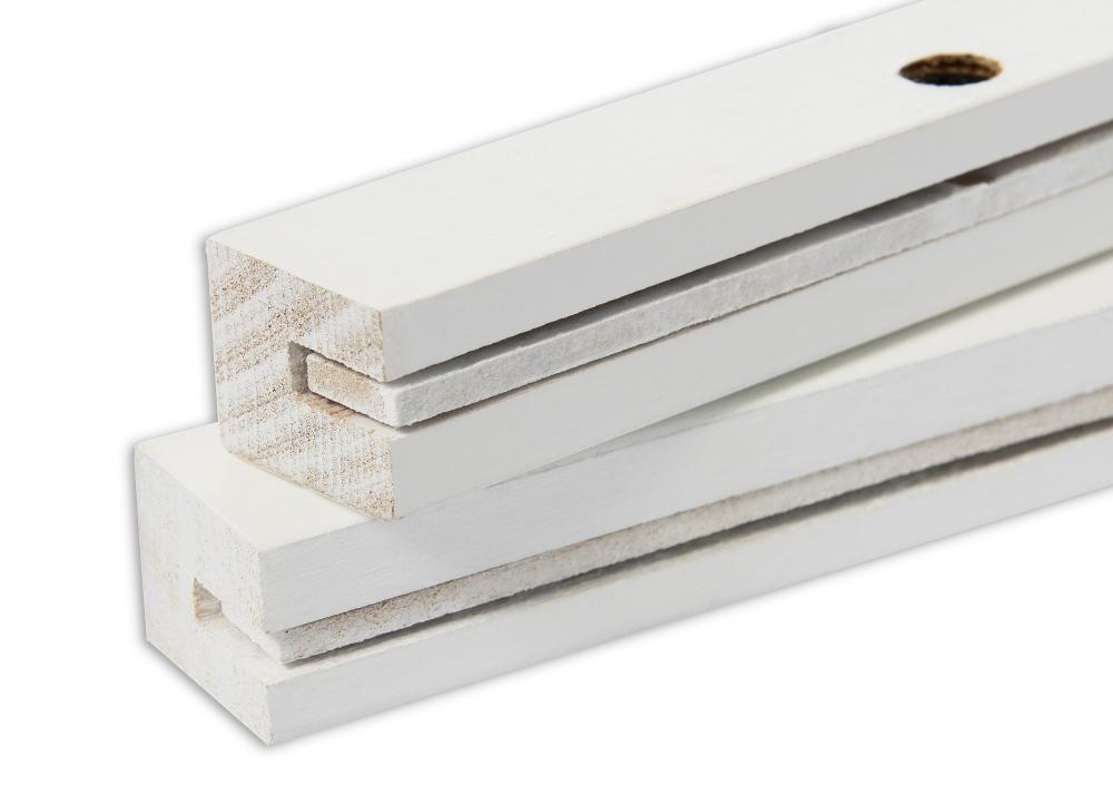 Julisteripustin Valkoinen - 21 cm