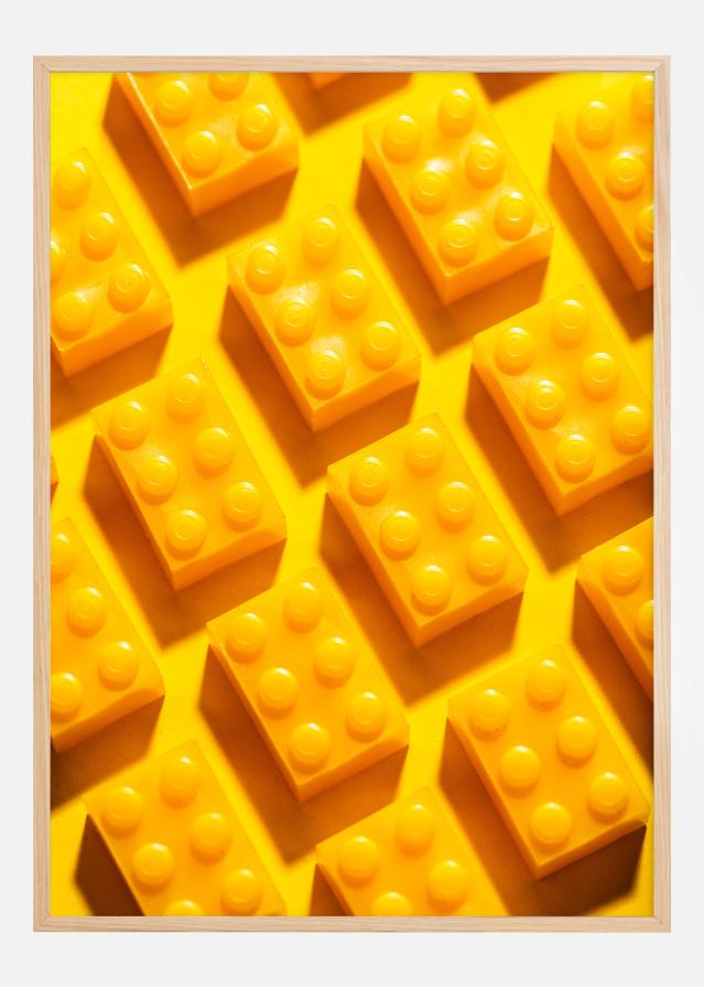 Yellow lego Juliste