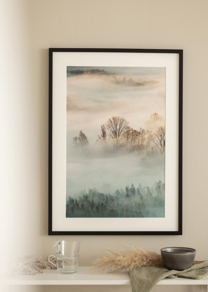 Kehys Exklusiv Musta 40x40 cm