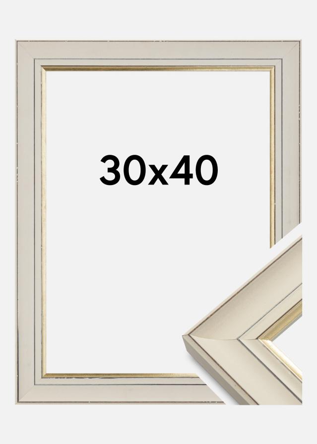 Kehys Sally Valkoinen 30x40 cm