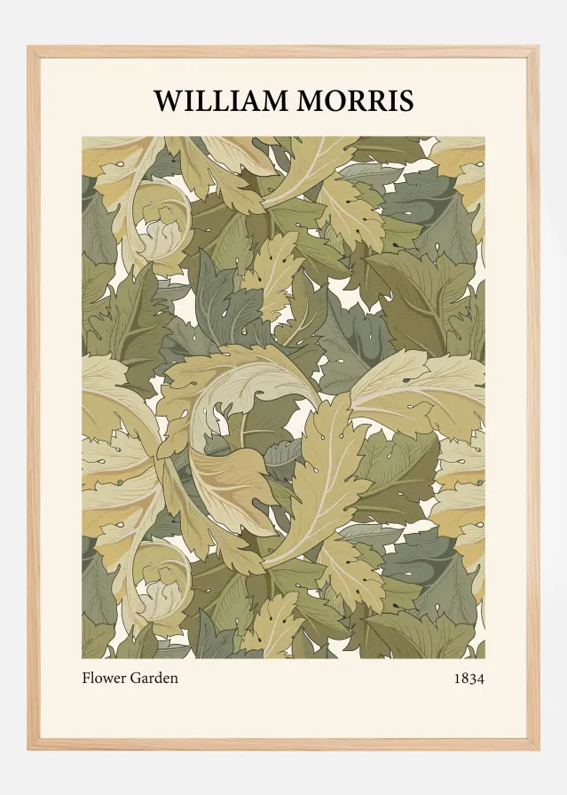 William Morris - Flower Garden 3 Juliste