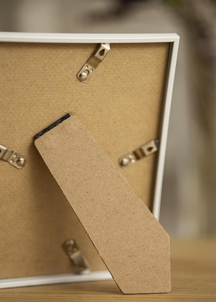 Kehys Victoria Valkoinen 13x18 cm - Passepartout Musta 3,5x5 tuumaa