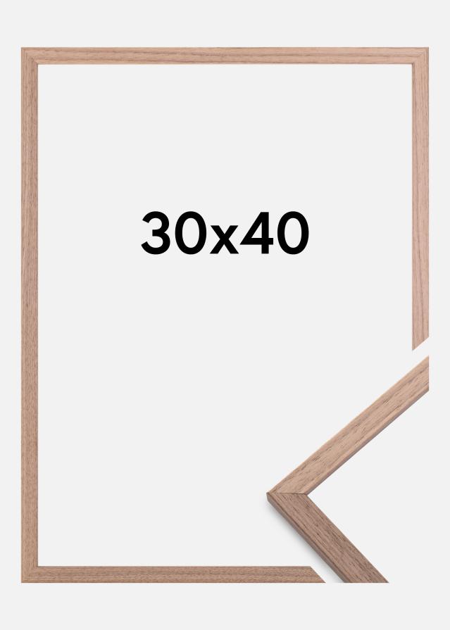 Kehys Edsbyn Vaalea Saksanpähkinä 30x40 cm