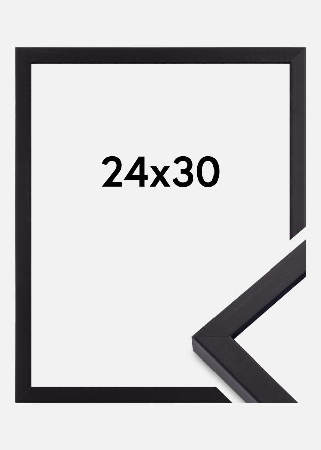 Valokuvakehys Torrance Matta heijastamaton lasi Musta 24x30 cm