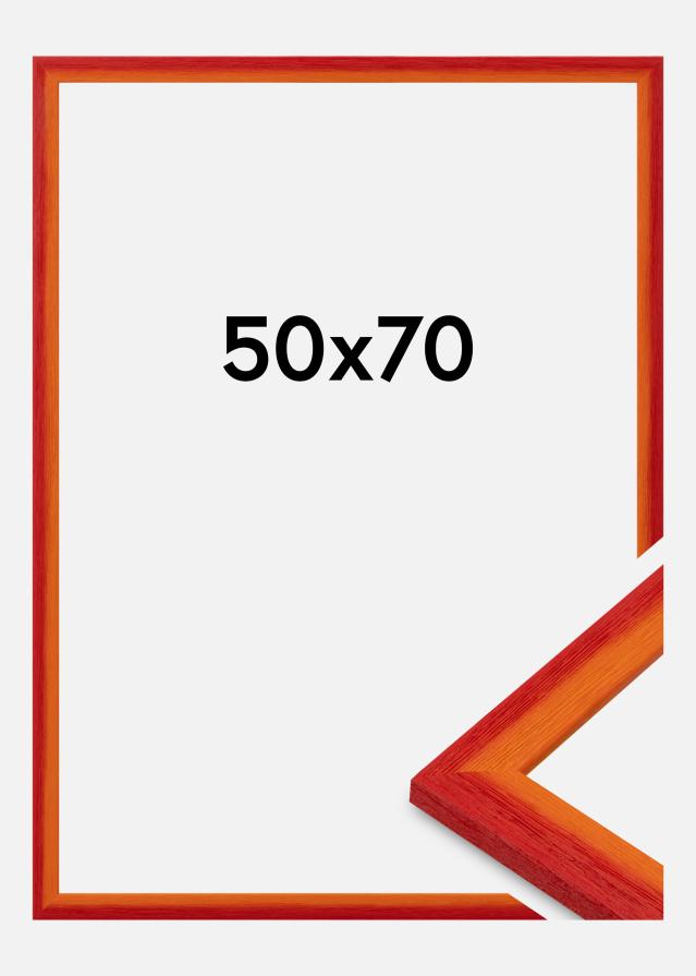 Kehys Cornwall Akryylilasi Punainen 50x70 cm