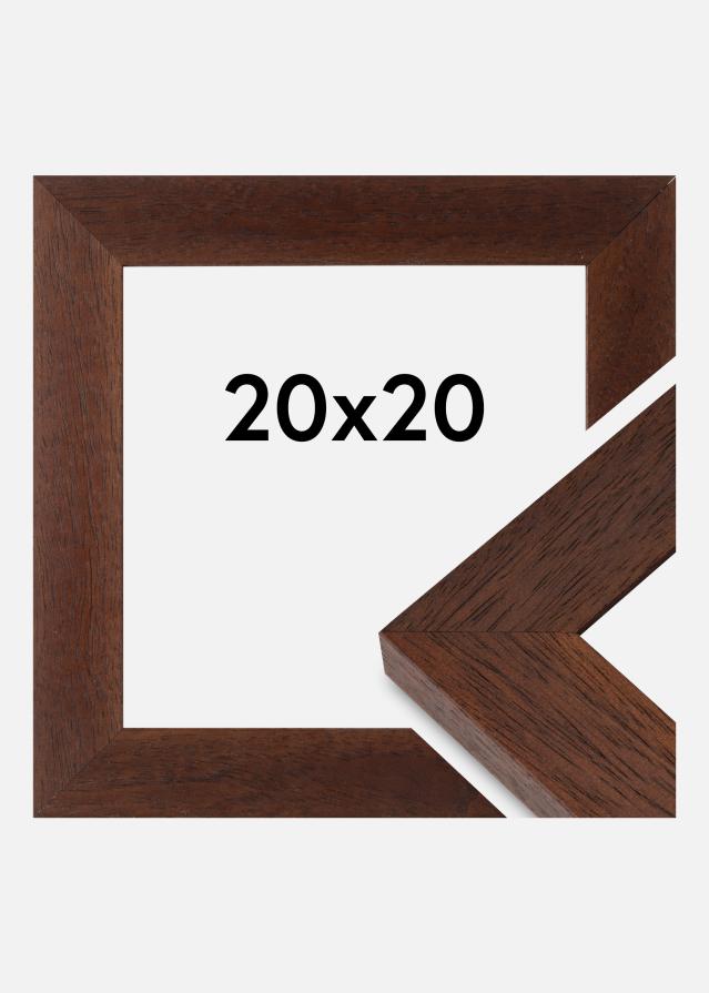 Kehys Juno Akryylilasi Tiikki 20x20 cm