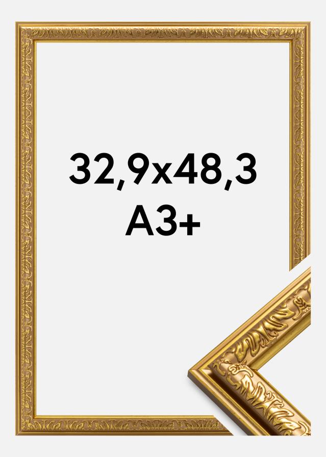 Kehys Nostalgia Akryylilasi Kullanvärinen 32,9x48,3 cm (A3+)