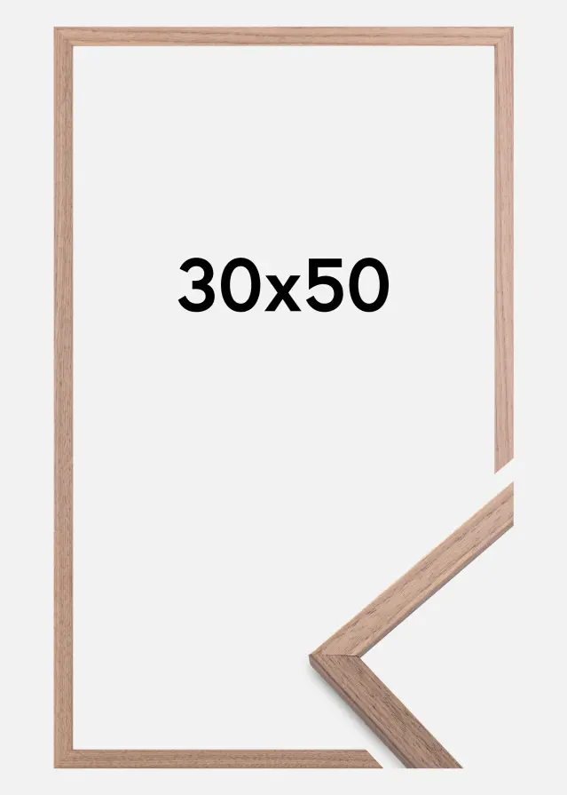 Kehys Edsbyn Vaalea Saksanpähkinä 30x50 cm