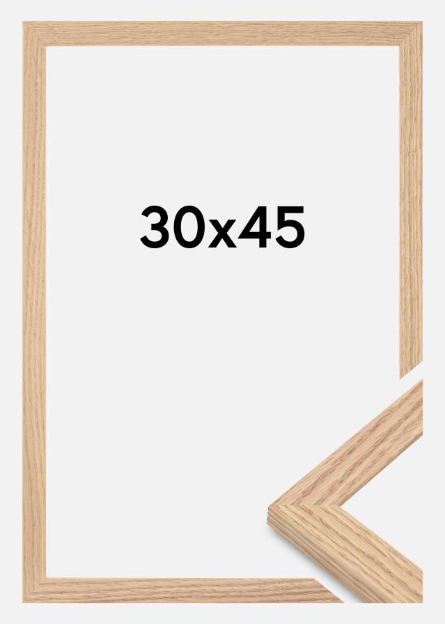 Kehys Tidlös Akryylilasi Massiivinen Tammi 30x45 cm