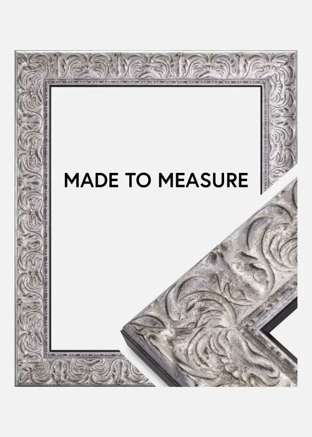 Kehys Durham Hopeanvärinen