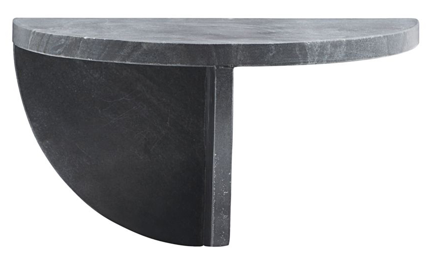 Sivupöytä Mega 18x36 cm - Musta